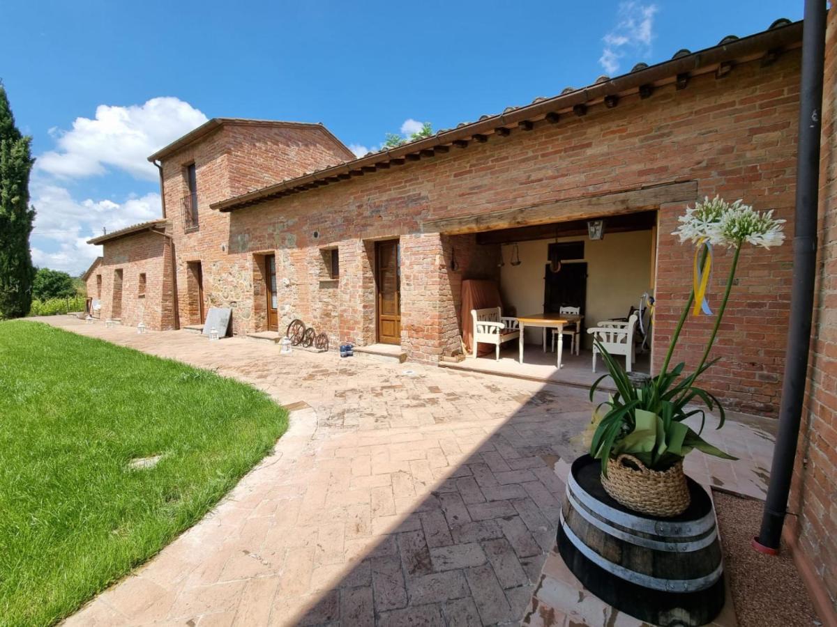 Fornace Del Conte Lägenhet Abbadia di Montepulciano Exteriör bild