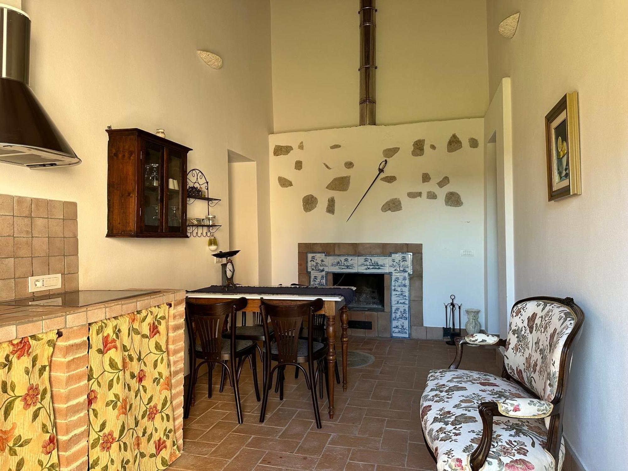 Fornace Del Conte Lägenhet Abbadia di Montepulciano Exteriör bild