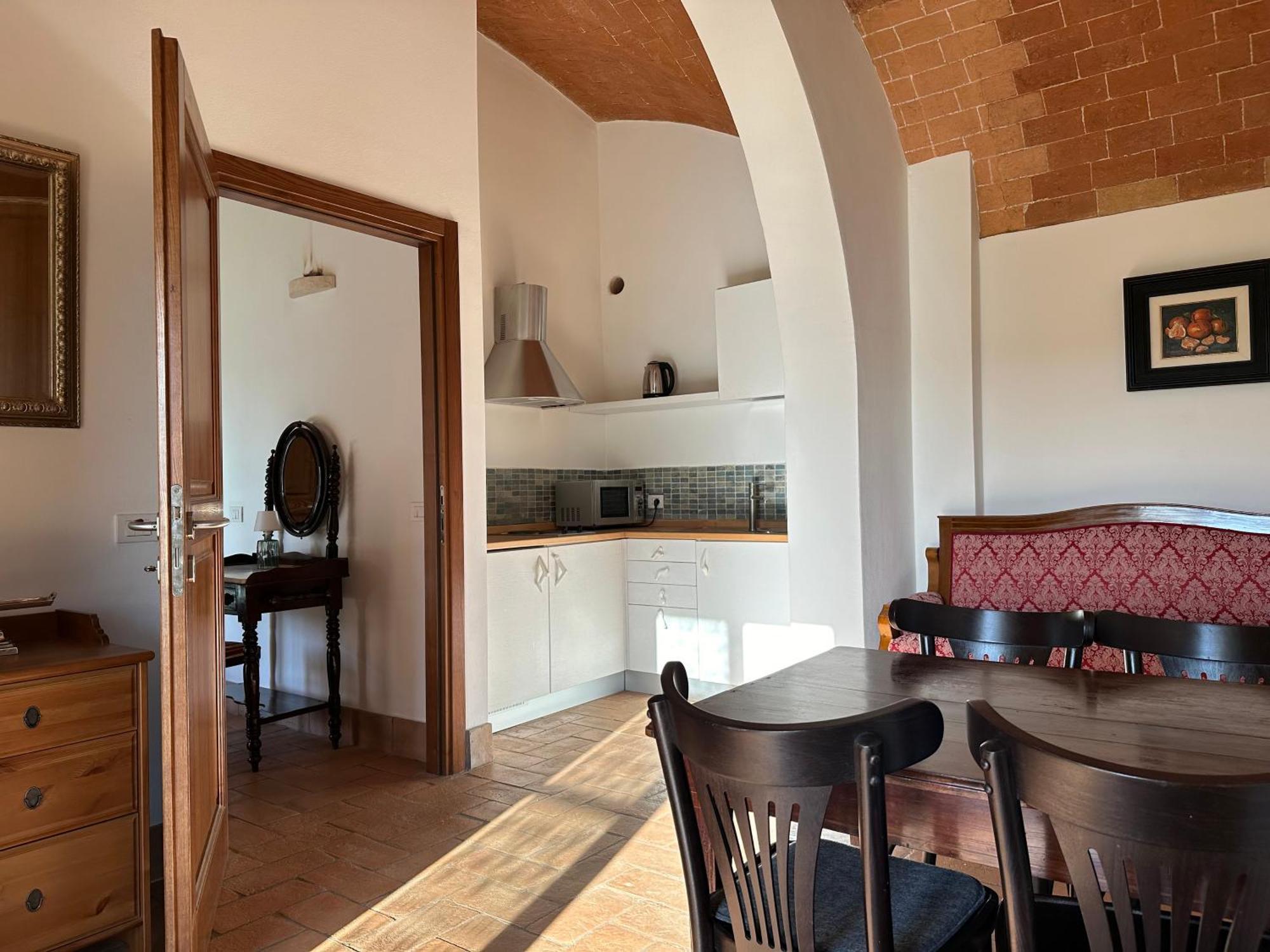 Fornace Del Conte Lägenhet Abbadia di Montepulciano Exteriör bild