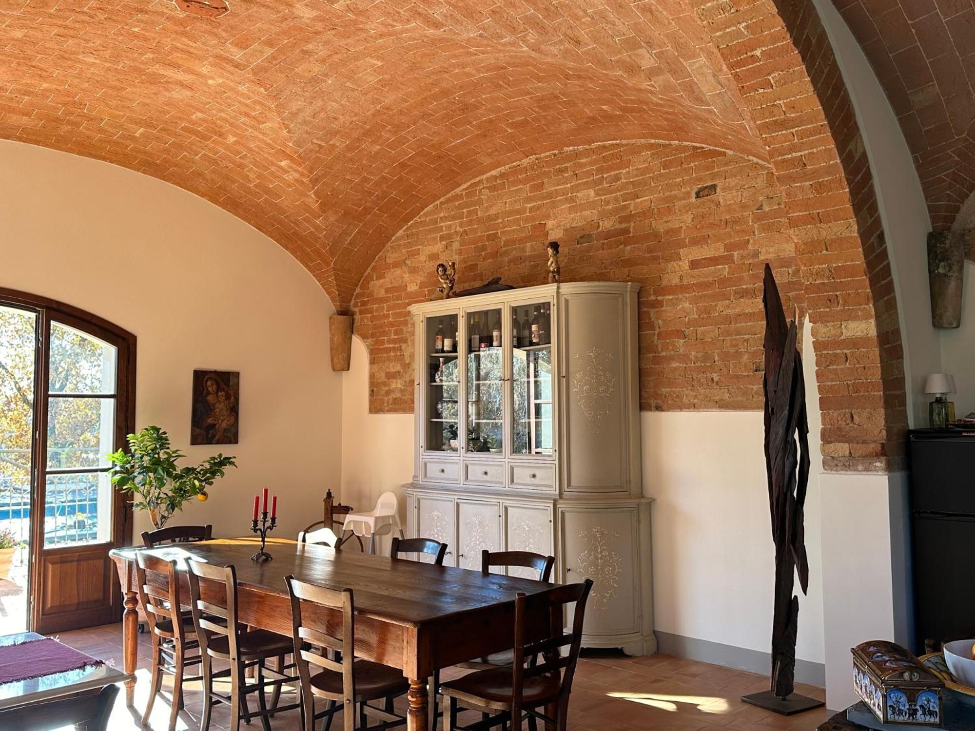 Fornace Del Conte Lägenhet Abbadia di Montepulciano Exteriör bild