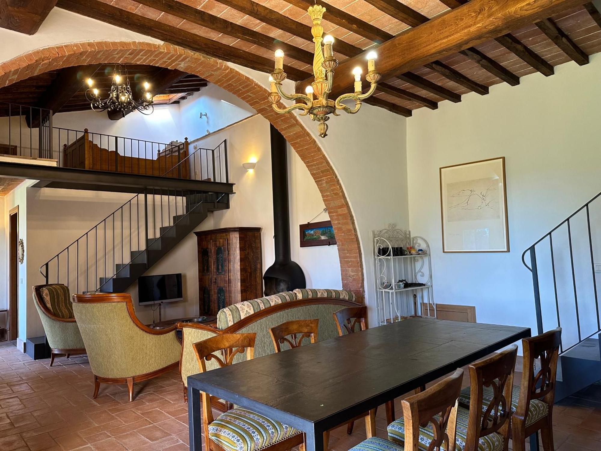 Fornace Del Conte Lägenhet Abbadia di Montepulciano Exteriör bild