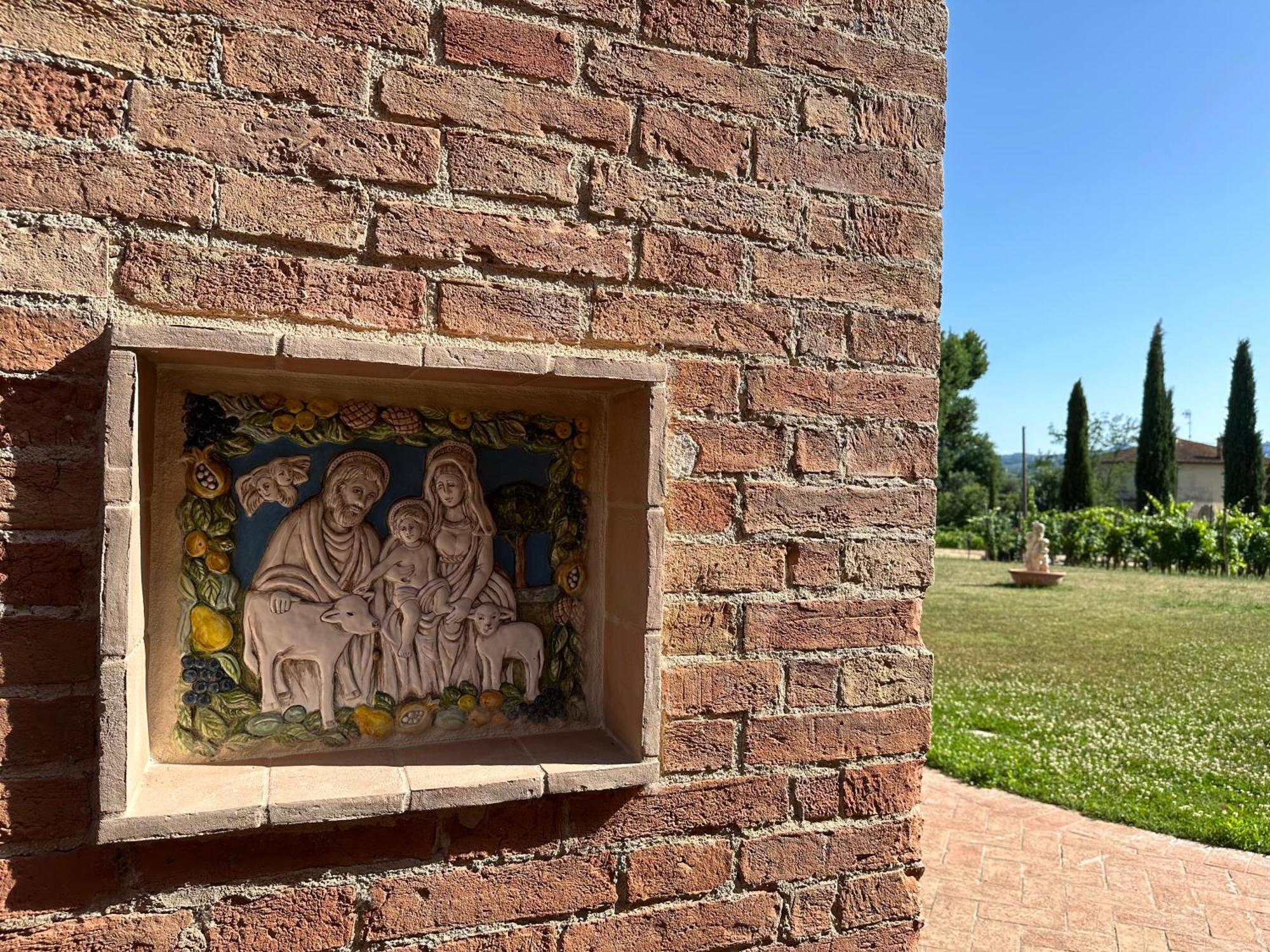Fornace Del Conte Lägenhet Abbadia di Montepulciano Exteriör bild